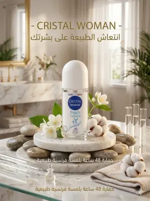 مزيل العرق Cristal Woman