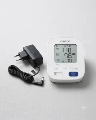 Omron جهاز قياس ضغظ الدم m3+ شاحن أصلي
