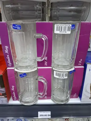 Chope Cylindrique 380 ml 2pcs