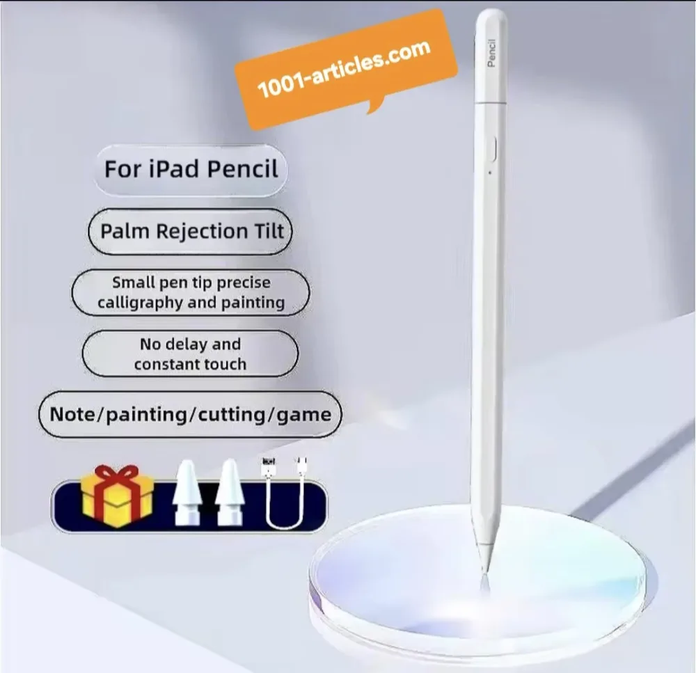 Stylet M4 pour IPad 2026 - Type C - Palm Rejection - 02 Embouts