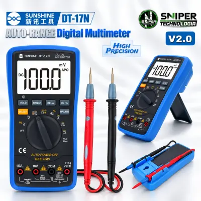 AUTORANGE DIGITAL MULTIMETER  SUNSHINE DT-17N