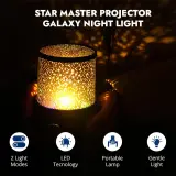 Star Master Veilleuse Galaxy et Projecteur d’étoiles – جهاز عرض النجوم