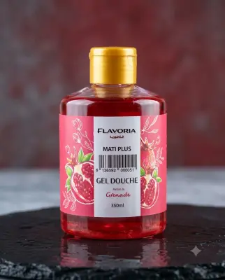 Flavoria جال دوش بعطر الرمان 350مل