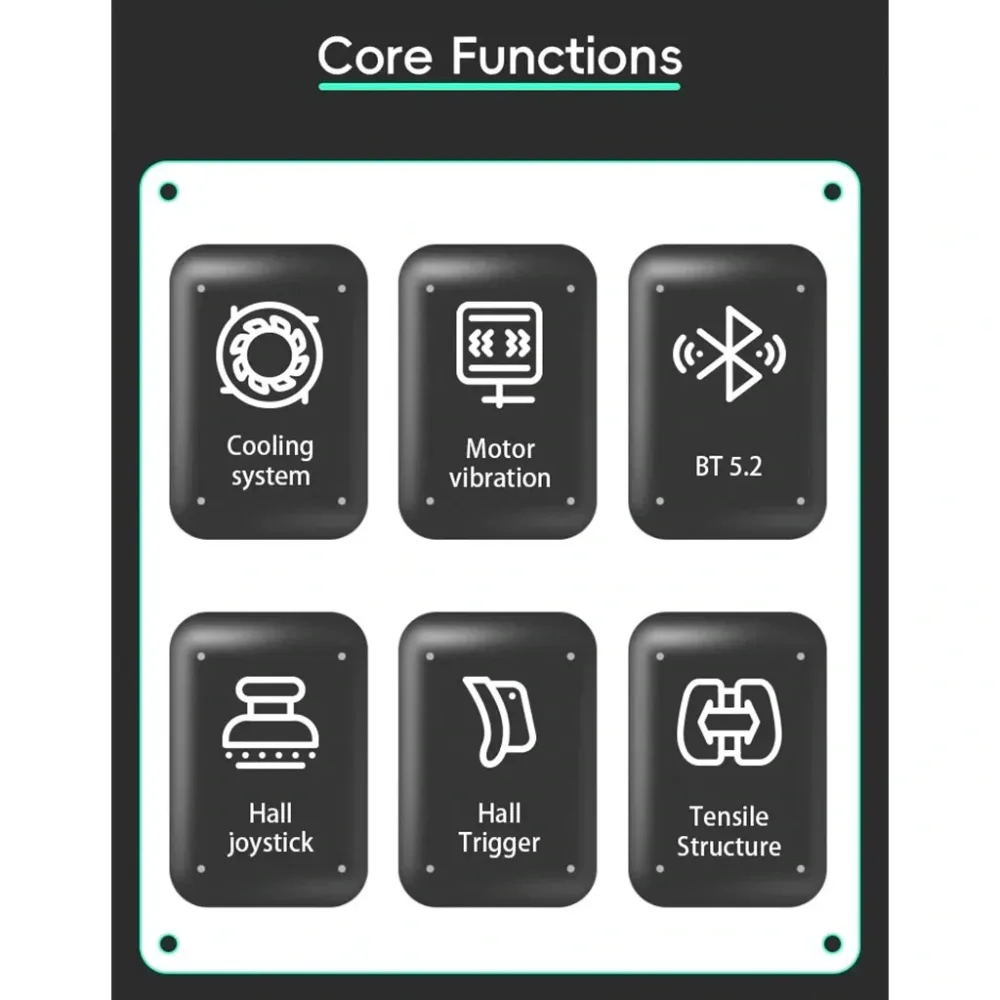 Manette pour smartphone DATA FROG X3 Bluetooth avec Ventilateur de Refroidissement - وحدة تحكم مع مبرد مدمج
