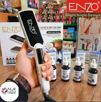 ENZO Professional Nano-Titanium Hair Straightener