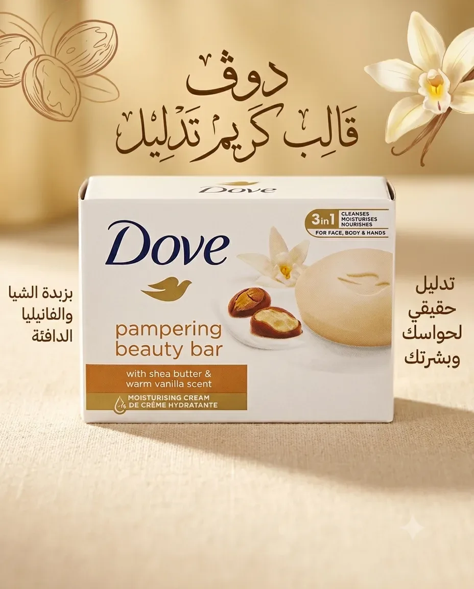 Dove صابون باافانيليا 90غ