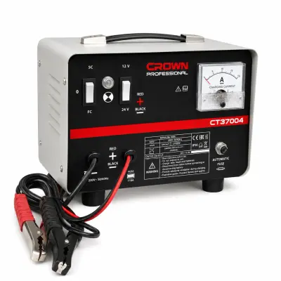 Chargeur batterie 12-24V CROWN CT37004