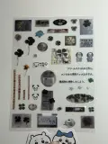 Water proof stickers sheet