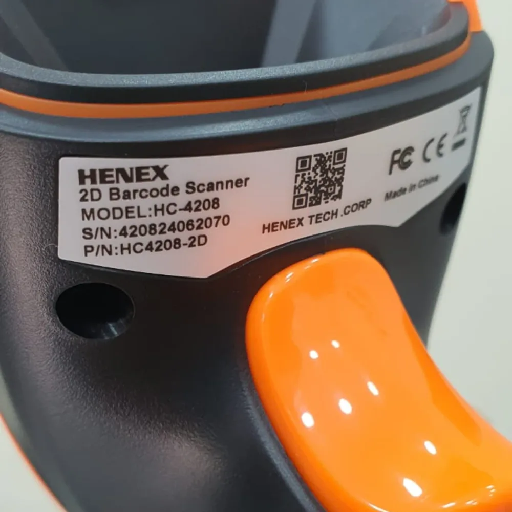 Lecteur code barre avec fil HENEX HC-4208