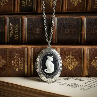 cat locket