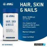 APPLIED NUTRITION HAIR SKIN & NAILS 60CAPS