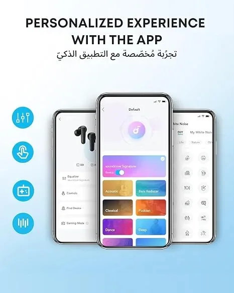 Soundcore by Anker R50i – Écouteurs TWS, 30H d’Autonomie