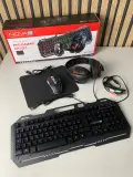 Nova Tech Pack Gaming 4en1 – Ensemble Complet Clavier, Souris, Casque Tapis - مجموعة أدوات الحاسوب كاملة