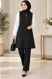 Robe / Liquette Femme Assuili Paris Noire – Modèle M1LA – Taille M