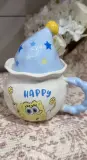 Mug HAPPY Bob l’éponge & Patrick avec couvercle bonnet ☁️