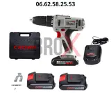 Perceuse Visseuse sans fil 13mm 18V 2 Batteries 1.5AH avec valise CROWN CT21056LM-1.5-BMC