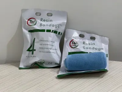 Pour orthopédique Bande de résine