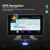 Écran Autoradio Portable 7P Tactile - CarPlay et Android Auto - شاشة السيارة الذكية المحمولة 7 بوصة تدعم كربلاي وأندرويد أوتو