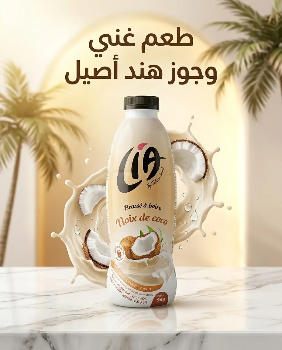 Cia ياغورت جوز الهند 950غ
