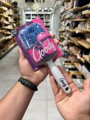 Brosse à Cheveux Goody – Go Gentle Microfibre Antimicrobienne