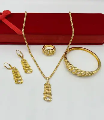 Parure Chaîne Torsadée