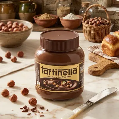 Tartinella Pate à Tartiner Aux Noisettes 350g
