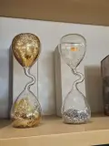 Sabliers Décoratifs Spirale - Élégance et Scintillement