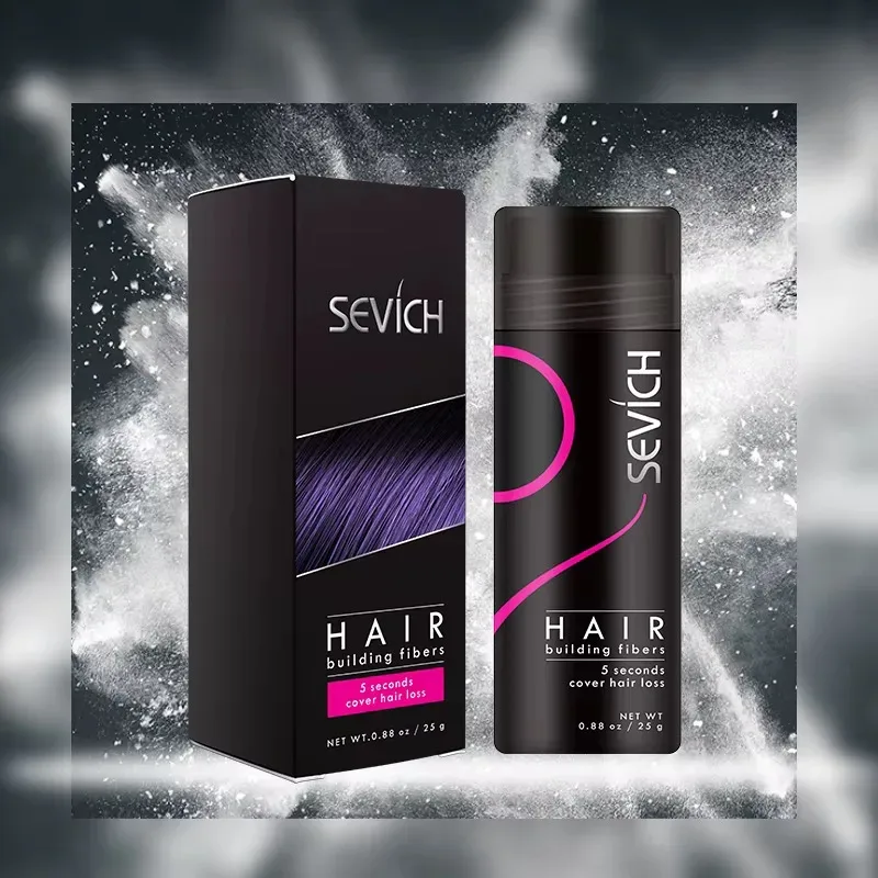 SEVICH Hair Building Fibers – كثافة شعر في ثواني!