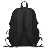Sac à Dos Ergonomique et Imperméable Port USB Intégré Noir SACHM02N - حقيبة ظهر متعددة الوظائف للعمل والسفر مع منفذ شحن
