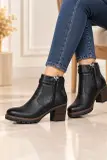 Bottines ARA HighSoft noires à talon – Cuir
