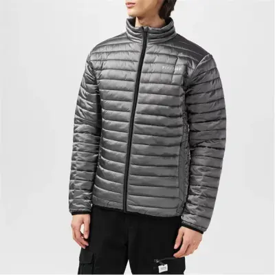 Veste Fire Trap matelassée Fit Gris