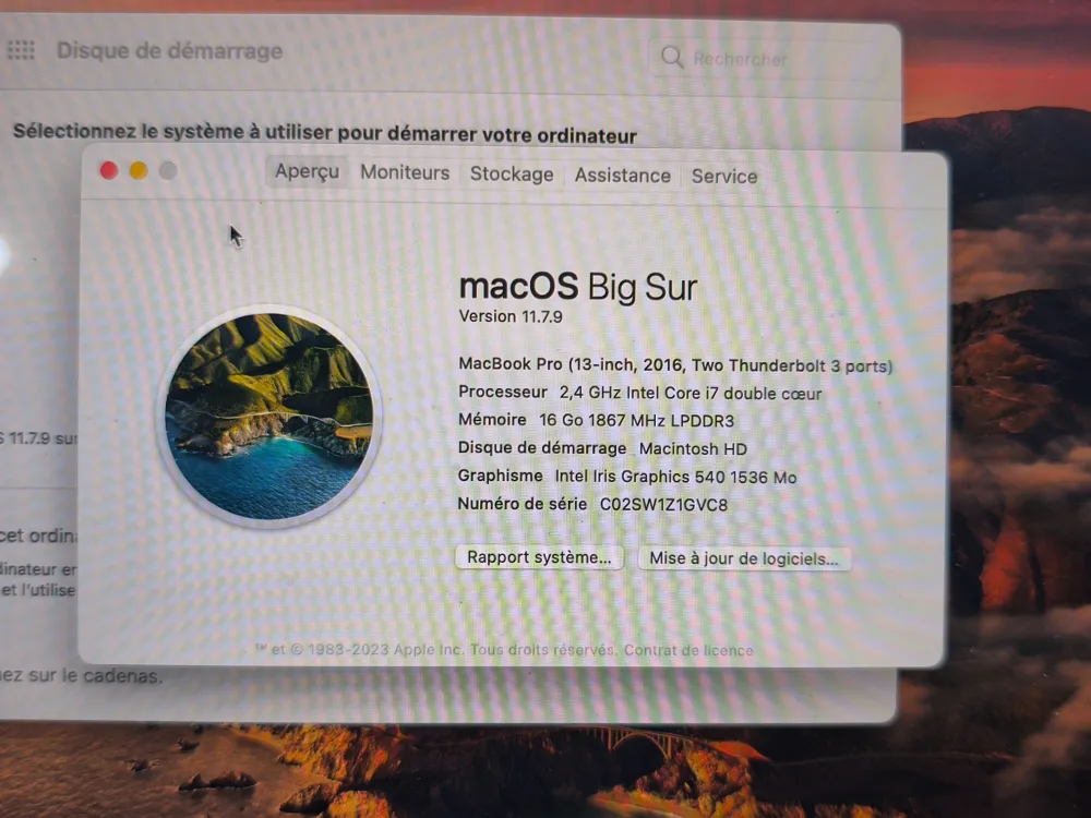 MacBook Pro 13" (2016) - Core i7 / 16GB RAM / Retina