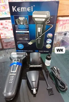 Tondeuse kemei 6559 [3in1] rechargeable