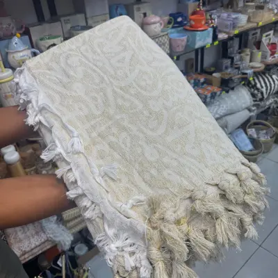Plaide 3 m sur 2m 100 % coton خط عربي