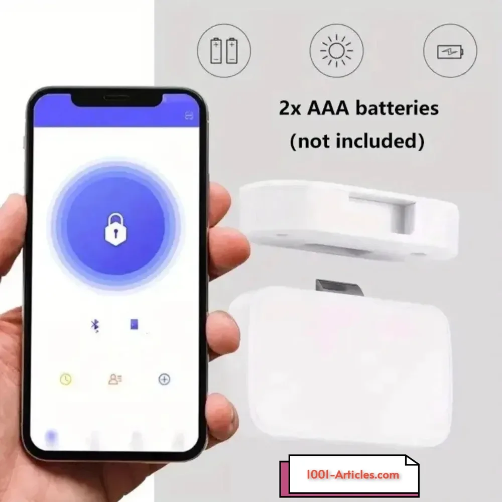 Serrure intelligente sans fil Tuya - Bluetooth, invisible