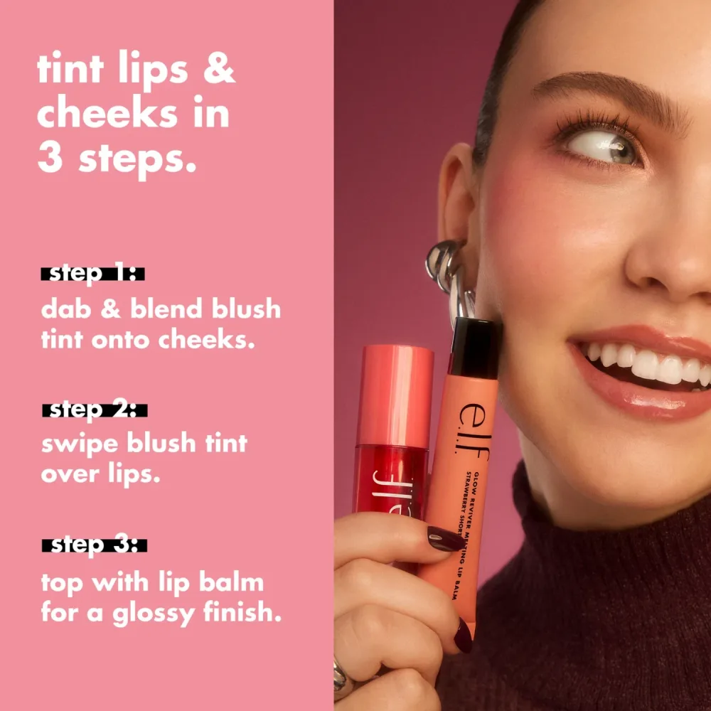 e.l.f Sheer you glow lip & cheek Duo
