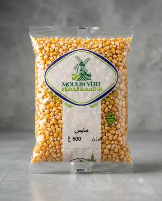 الطاحونة الخضراء حبوب الذرة 500غ