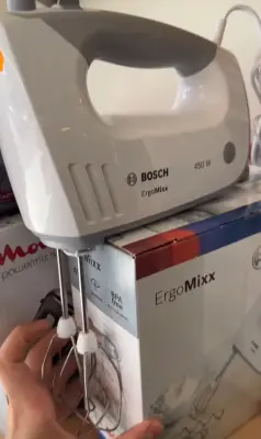 Bosch ErgoMixx – Batteur à Main 450W, Sans BPA