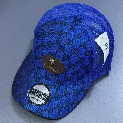 كاسكيطة غوتشي Gucci شبكة ازرق
