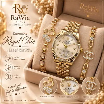 Montre et deux bracelets