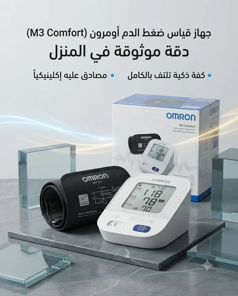 جهاز قياس ضغط الدم omron
