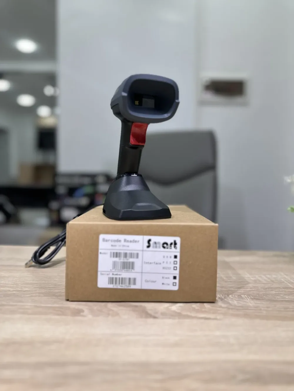 Smart POS SP-D15BT – Lecteur de codes-barres sans fil