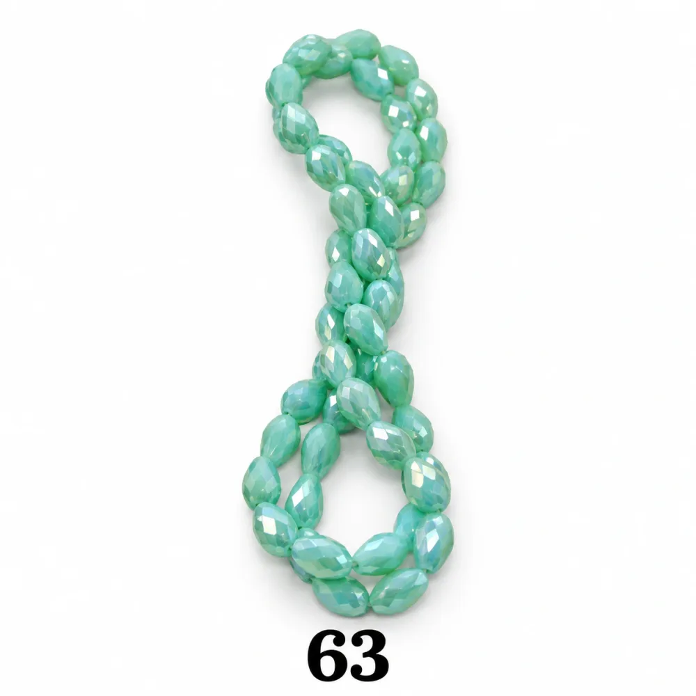 Cristal Goute 8*11 Qty:10 fil