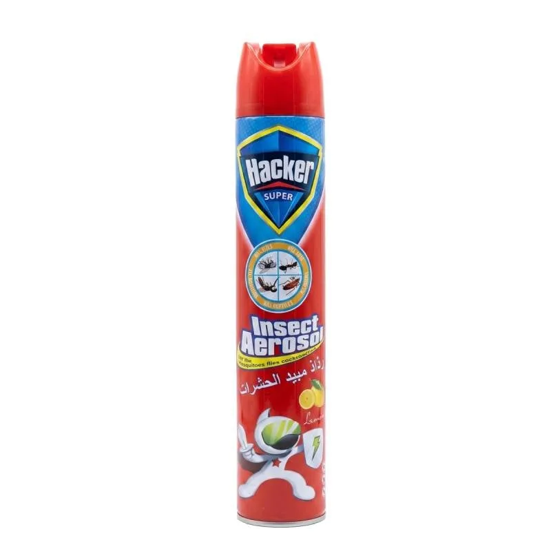 Aérosol Insecticide HACKER 750ml