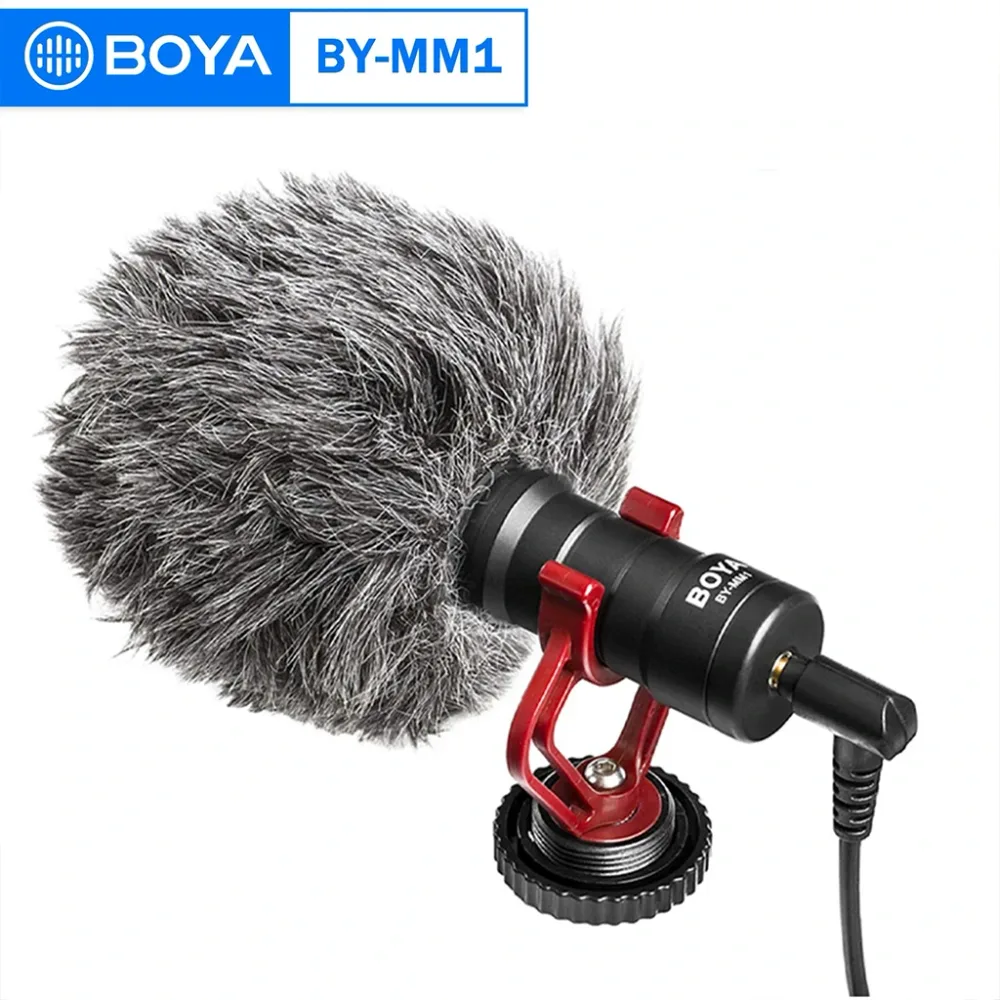 Boya MM1 Microphone Universel pour Appareil Photo et Smartphones