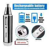 Tondeuse à barbe rechargeable Kemei 04 têtes
