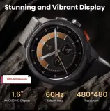 HAYLOU SOLAR ULTRA - GPS Smart Watch pour Homme - 1.58", Amoled