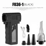 Souffleur Turbo et Aspirateur Portable F036-1 avec Accessoires - منفاخ ومكنسة الهواء التوربينية المحمولة (2 في 1)