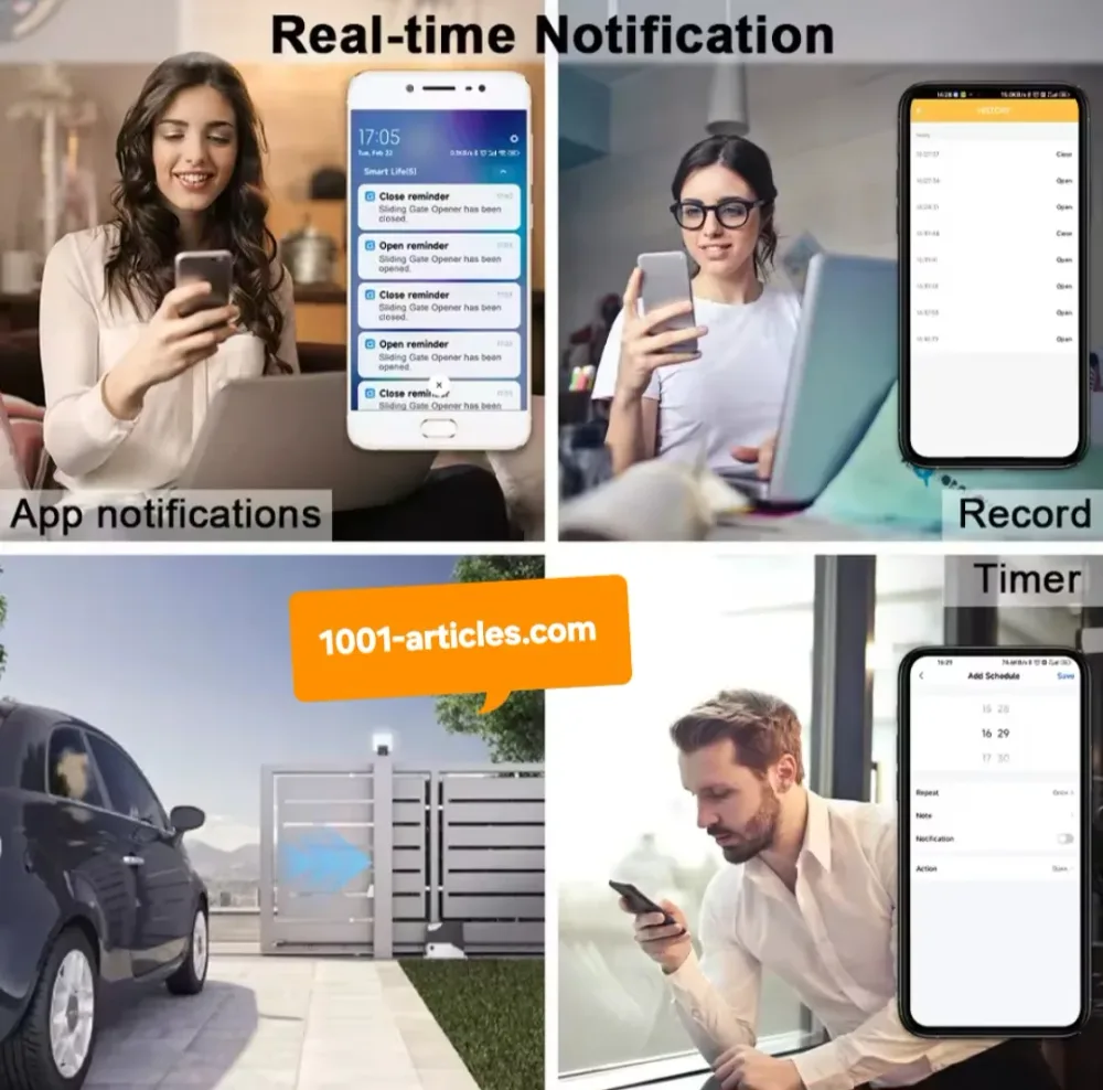 Module contrôleur LoraTap, ouvre porte de garage intelligent, Wifi, Tuya Smart.