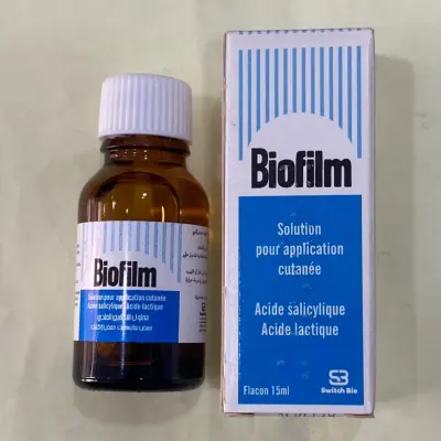 Biofilm solution (traitement local des verrues, des cors, œils-de-perdrix, durillons) -15ml